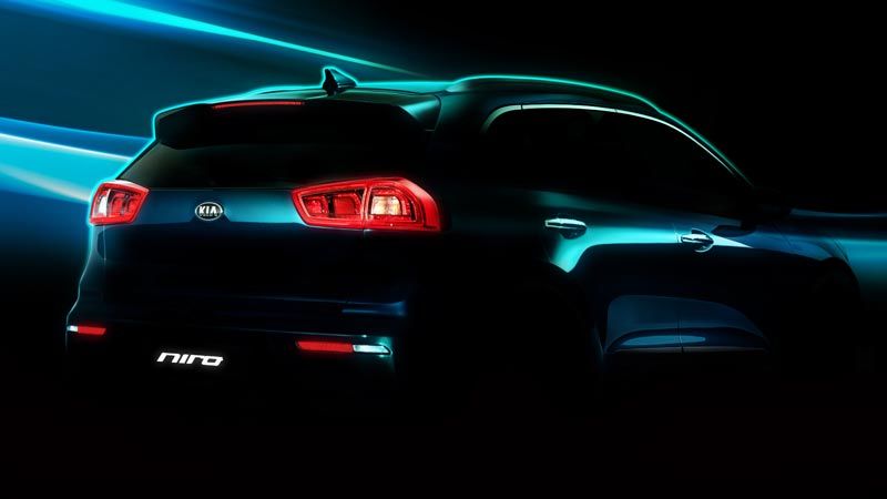 Kia revelas las primeras imágenes del nuevo Niro Hybrid Utility Vehicle Kia revelas las primeras imágenes del nuevo Niro Hybrid Utility Vehicle