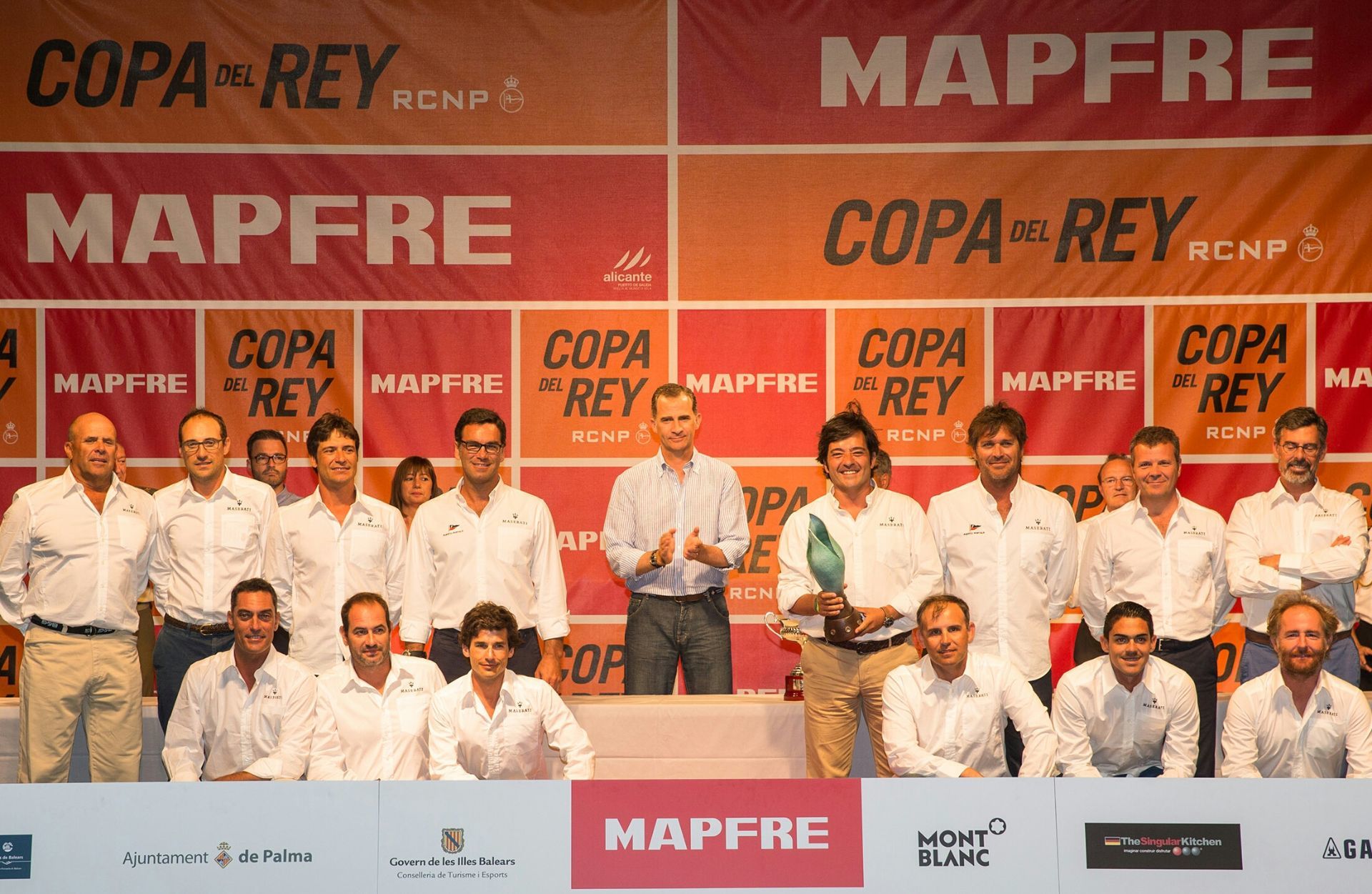 MASERATI GANADOR DE LA CLASE ORC1 DE LA 35º COPA DEL REY MAPFRE MASERATI GANADOR DE LA CLASE ORC1 DE LA 35º COPA DEL REY MAPFRE