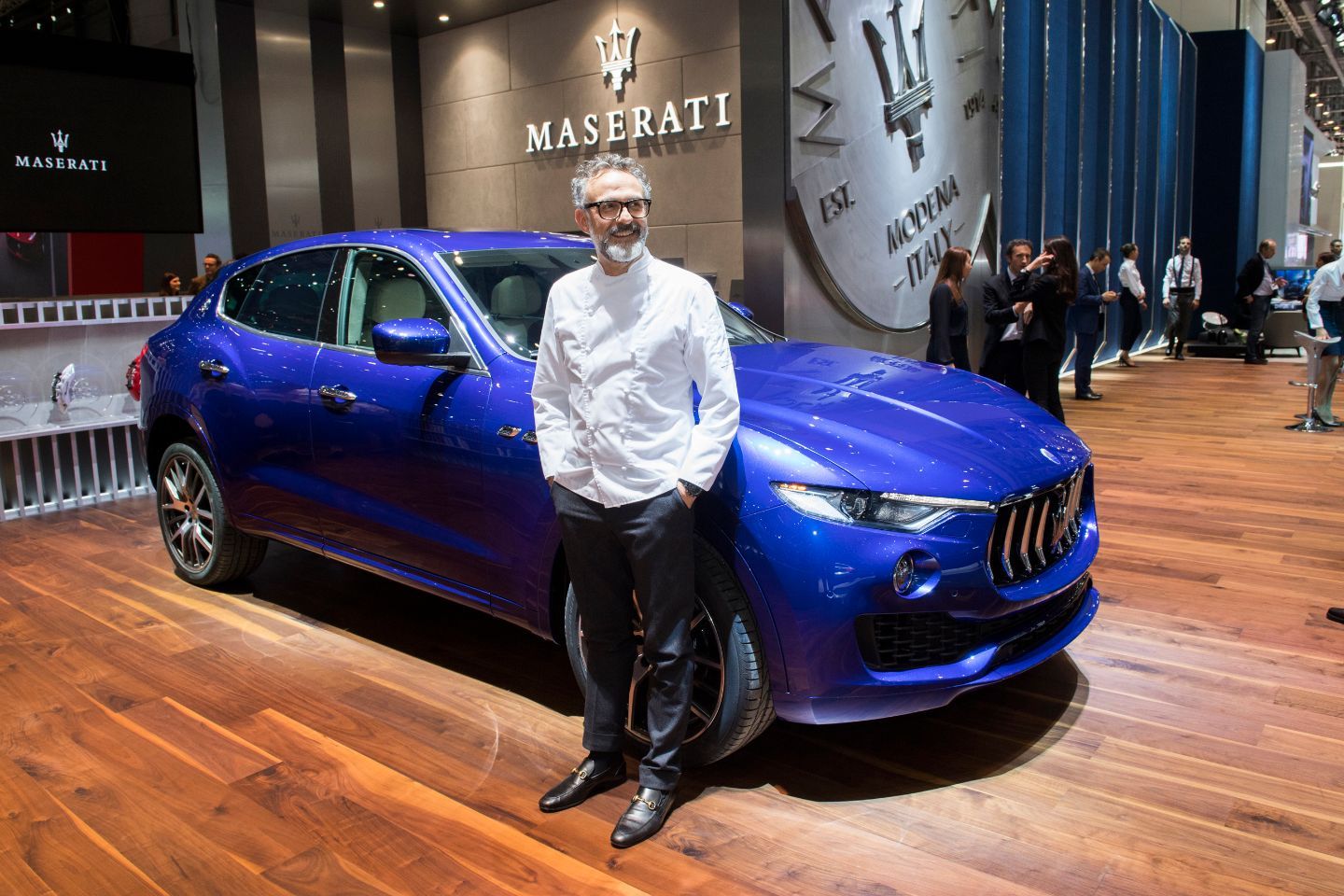Maserati y Massimo Bottura exponen la excelencia italiana en el Salón de Ginebra Maserati y Massimo Bottura exponen la excelencia italiana en el Salón de Ginebra
