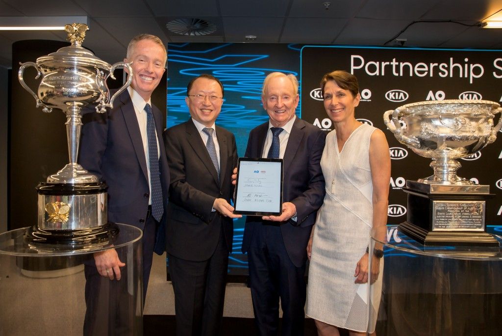Kia extiende hasta 2023 su patrocinio del Open de Australia Kia extiende hasta 2023 su patrocinio del Open de Australia