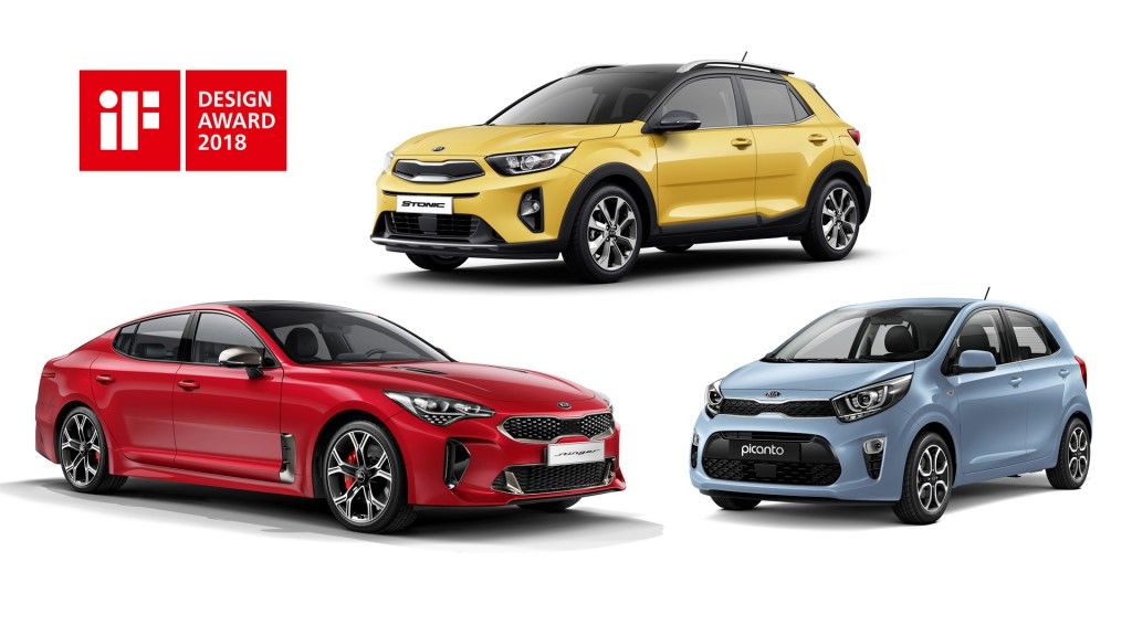 Tres premios para Kia en los iF design Awards 2018 Tres premios para Kia en los iF design Awards 2018