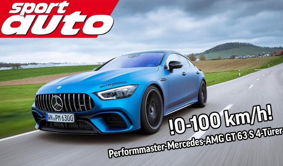 El Mercedes-AMG GT 63 S de Performmaster es realmente rápido El Mercedes-AMG GT 63 S de Performmaster es realmente rápido