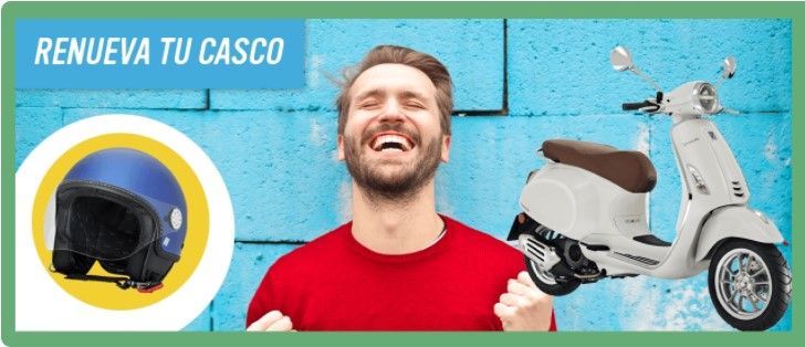 Renueva tu casco. Renueva tu casco.