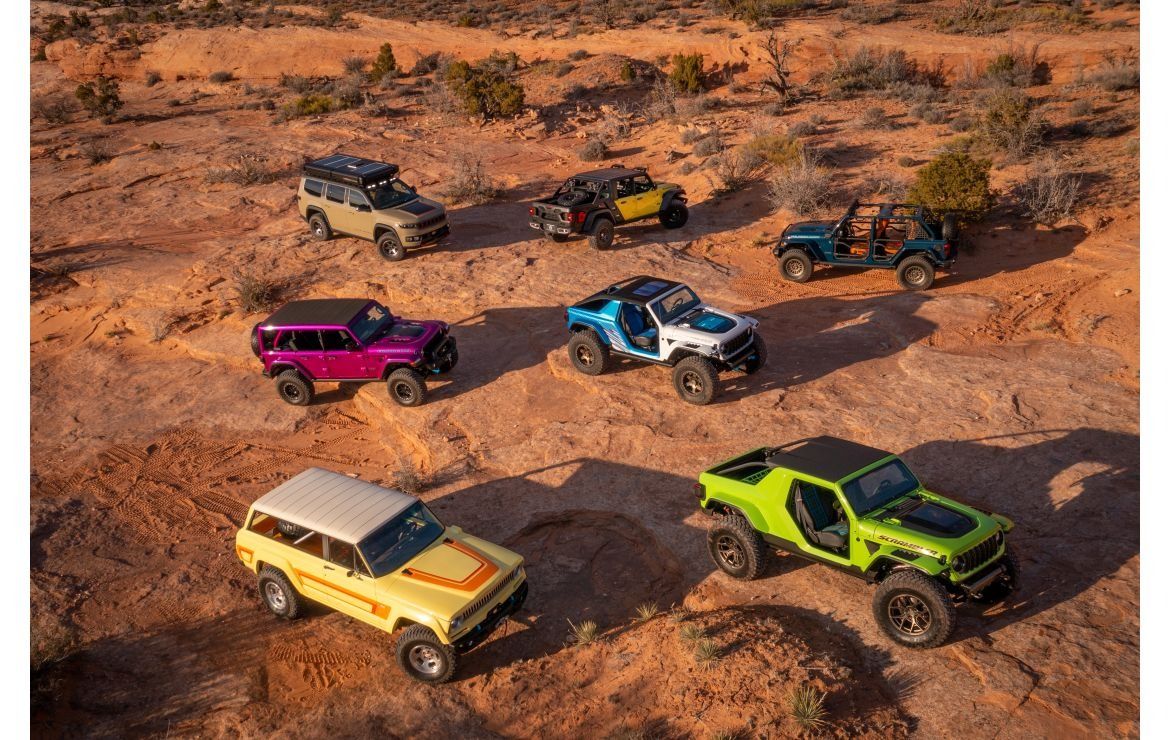 La marca Jeep® se lanza a la aventura en el 57th Easter Jeep Safari™ anual con una colección de nuevos conceptos La marca Jeep® se lanza a la aventura en el 57th Easter Jeep Safari™ anual con una colección de nuevos conceptos