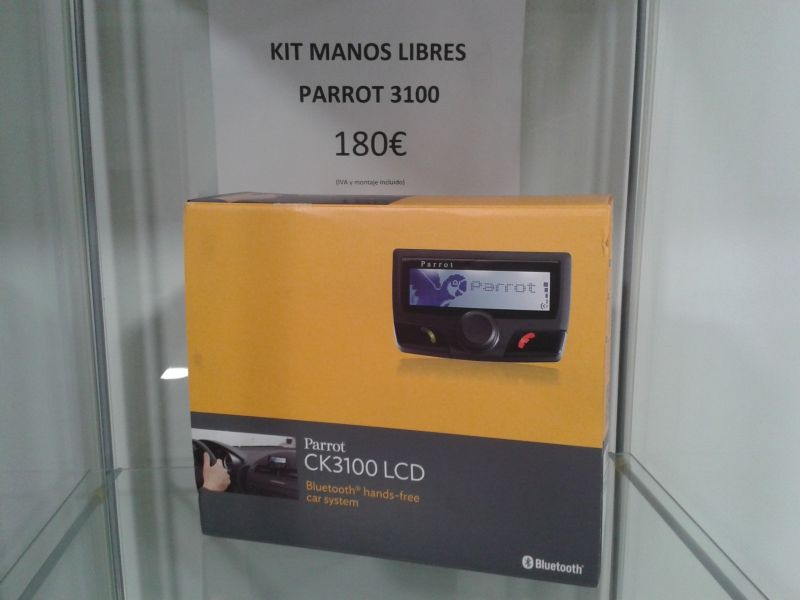 KIT DE MANOS LIBRES PARROT 3100 KIT DE MANOS LIBRES PARROT 3100