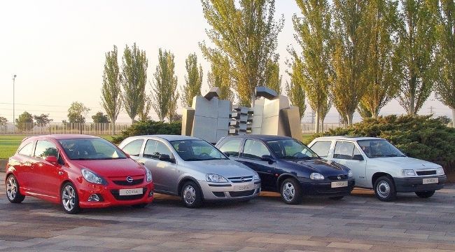 30 años de Opel Corsa 30 años de Opel Corsa
