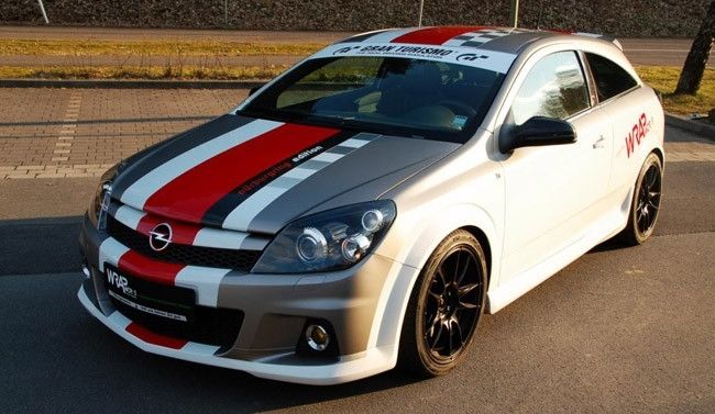 Opel Astra H OPC Nurburgring Edition con Wrap Works Opel Astra H OPC Nurburgring Edition con Wrap Works