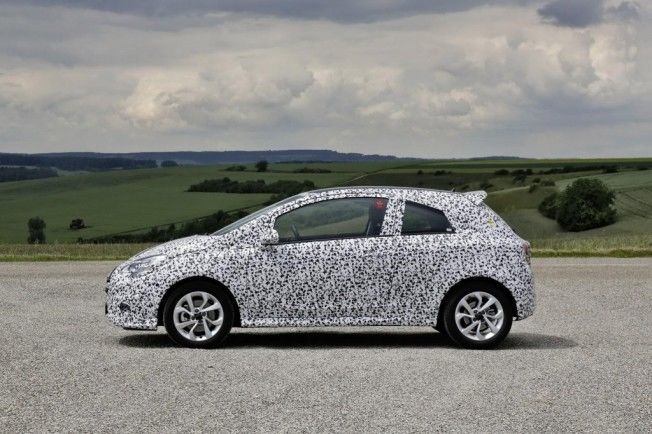 Opel Corsa 2015 adelantamos una imagen Opel Corsa 2015 adelantamos una imagen