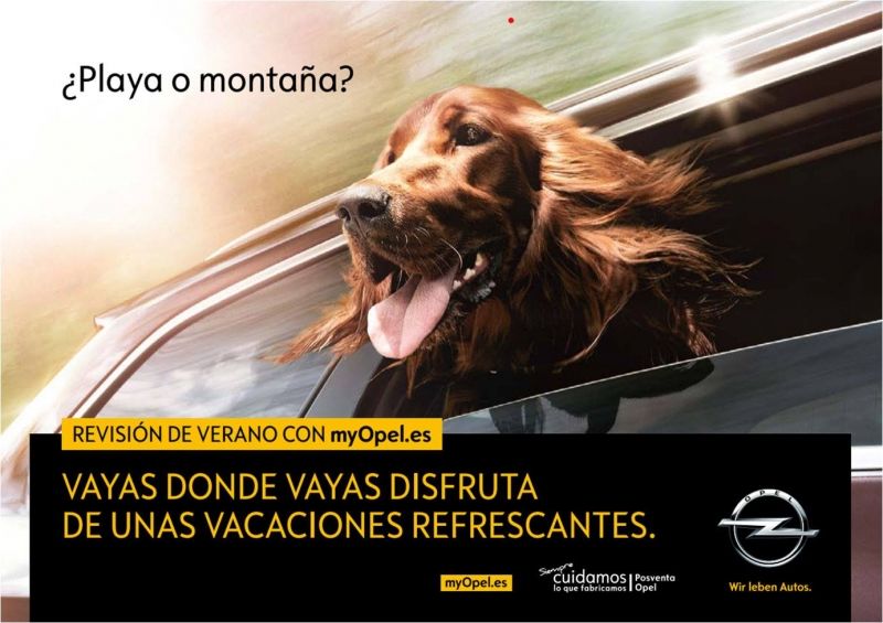REVISIÓN DE VERANO CON myOpel.es REVISIÓN DE VERANO CON myOpel.es