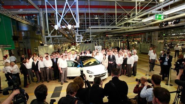Opel produce tres millones de coches en Eisenach (Alemania) Opel produce tres millones de coches en Eisenach (Alemania)