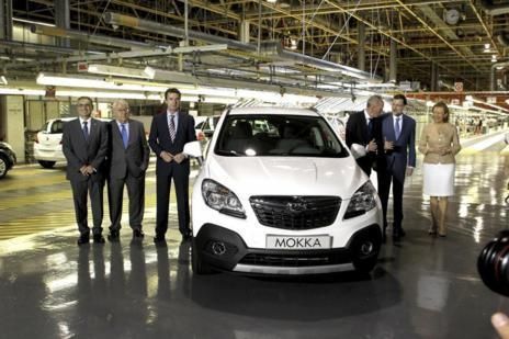 La planta de Opel vuelve a marcar el ritmo en Aragón La planta de Opel vuelve a marcar el ritmo en Aragón