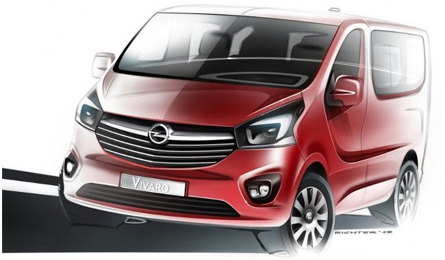 Opel Vivaro nuevo teaser Opel Vivaro nuevo teaser