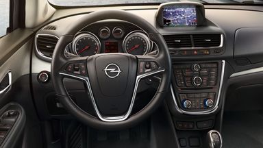 El interior del Opel Mokka El interior del Opel Mokka