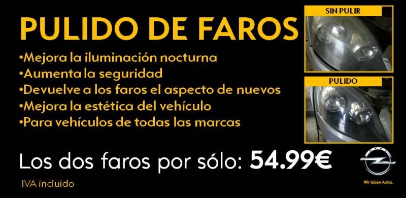 PULIDO DE FAROS PULIDO DE FAROS
