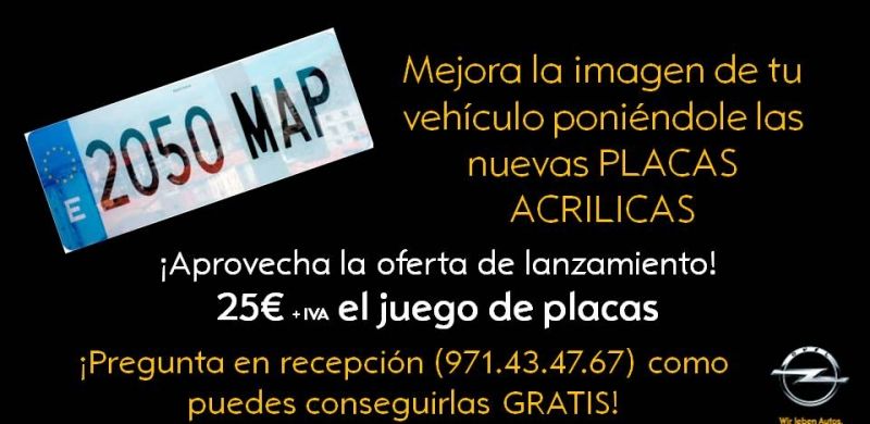 LANZAMIENTO PLACAS DE MATRICULA ACRILICAS LANZAMIENTO PLACAS DE MATRICULA ACRILICAS