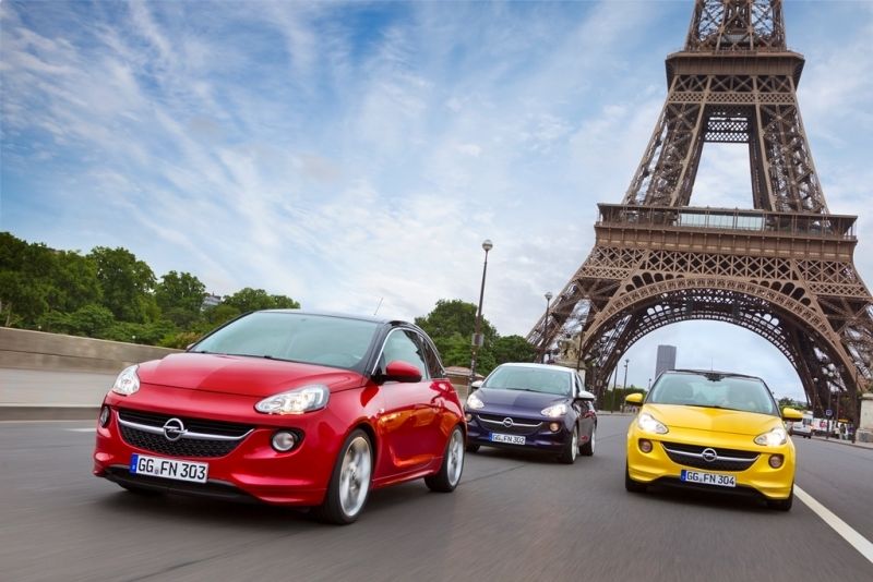 Premiere Mundial en París: El Opel ADAM Conquista la Capital de la Moda Premiere Mundial en París: El Opel ADAM Conquista la Capital de la Moda