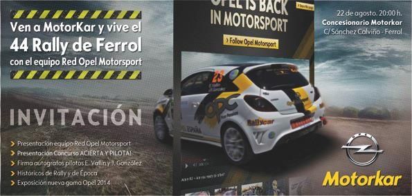 II FIESTA RACING DE MOTORKAR....!PRESENTACION EQUIPO RED OPEL ESPAÑA! II FIESTA RACING DE MOTORKAR....!PRESENTACION EQUIPO RED OPEL ESPAÑA!