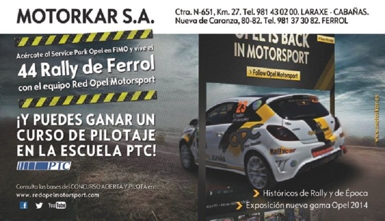 MOTORKAR Y EL RALLY DE FERROL....!TU ERES EL PROTAGONISTA! MOTORKAR Y EL RALLY DE FERROL....!TU ERES EL PROTAGONISTA!