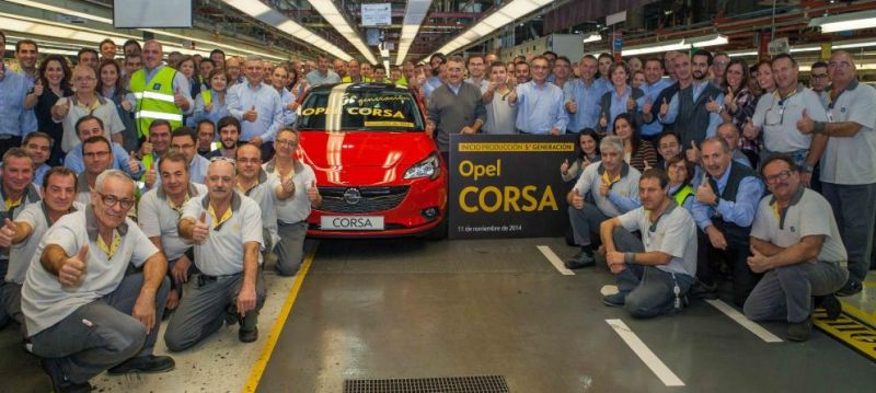 El montaje de coches en la factoría de Opel en Figueruelas aumenta un 34 % El montaje de coches en la factoría de Opel en Figueruelas aumenta un 34 %