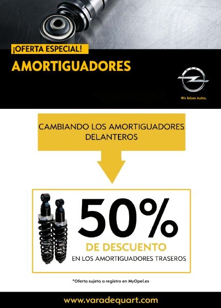 OFERTA AMORTIGUADORES OFERTA AMORTIGUADORES