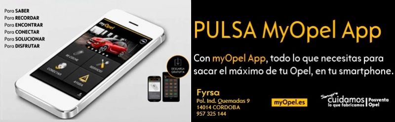 Nueva APP myOpel Nueva APP myOpel