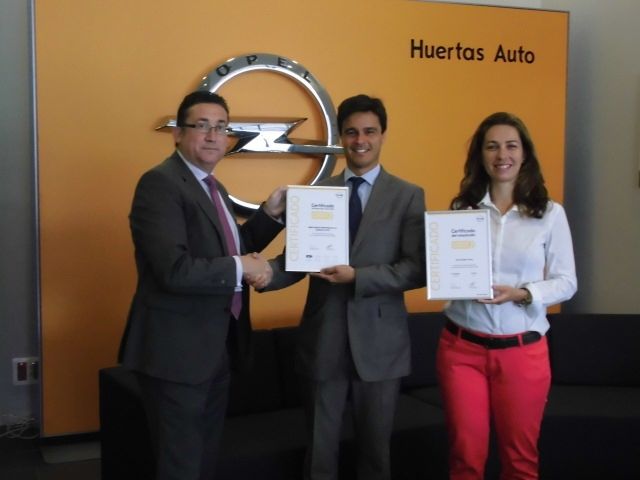 Huertas Auto logra la máxima certificación de calidad en el área de postventa Huertas Auto logra la máxima certificación de calidad en el área de postventa
