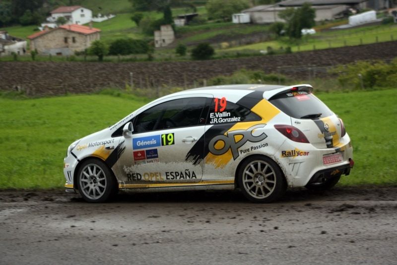 De copiloto con Vallín y el Opel Adam R2 De copiloto con Vallín y el Opel Adam R2