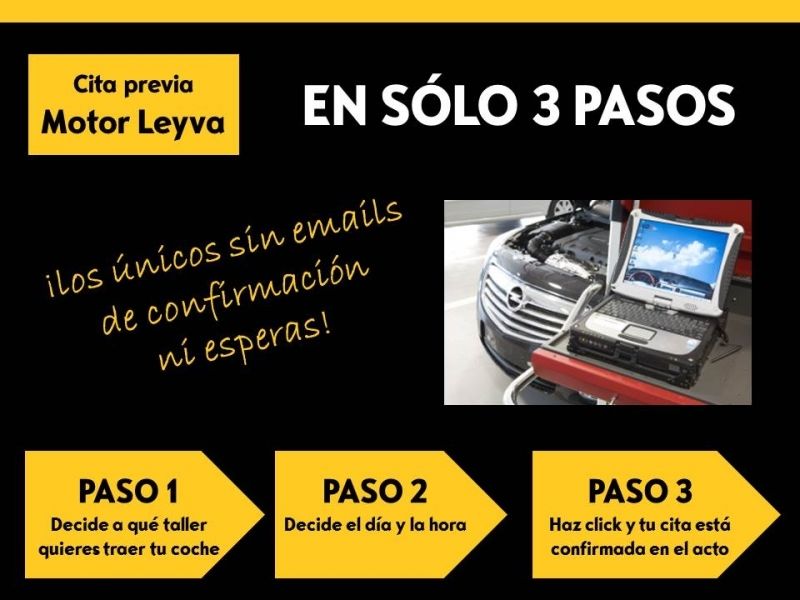 CITA PREVIA TALLER OPEL EN 3 PASOS CITA PREVIA TALLER OPEL EN 3 PASOS