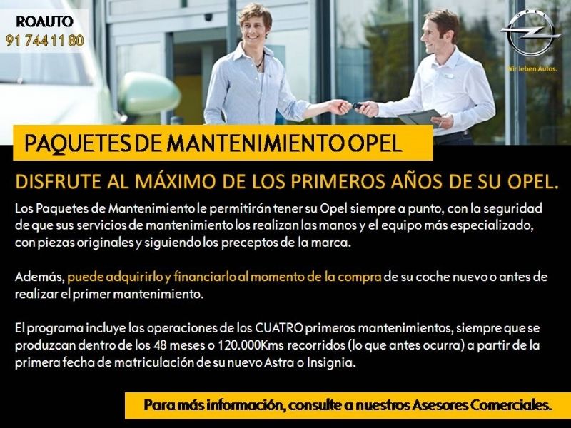 PAQUETES DE MANTENIMIENTO OPEL PAQUETES DE MANTENIMIENTO OPEL