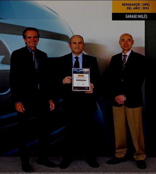 PREMIO REPARADOR OPEL DEL AÑO 2013 PREMIO REPARADOR OPEL DEL AÑO 2013