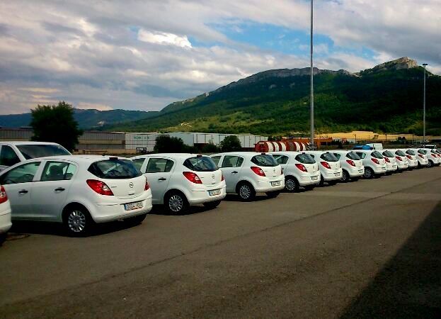ENTREGA DE 15 OPEL CORSA A EUROPARK ENTREGA DE 15 OPEL CORSA A EUROPARK