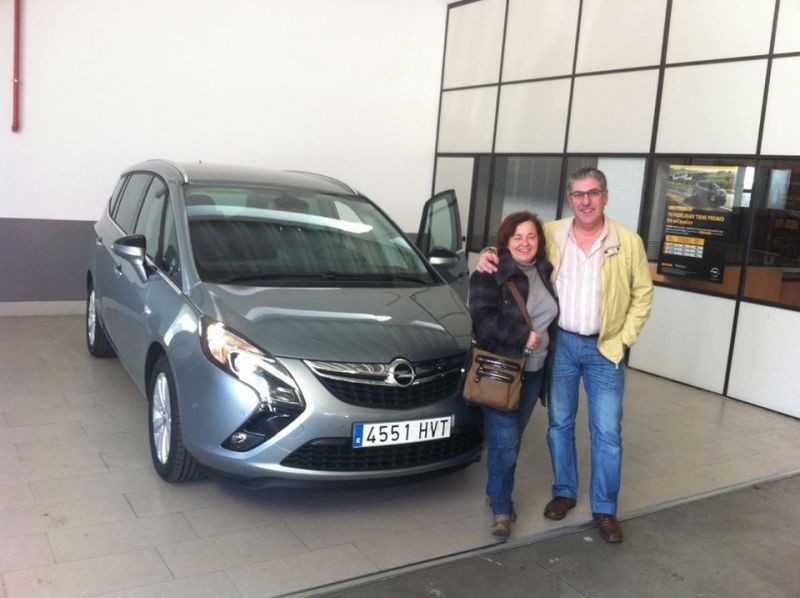 Estrenado la zafira Tourer Estrenado la zafira Tourer