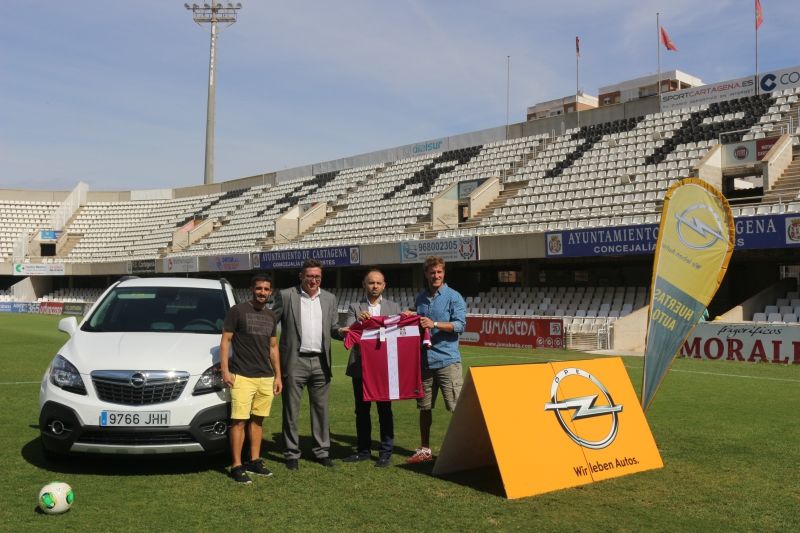 Huertas Auto, Opel Cartagena, se consolida como patrocinador del FC Cartagena Huertas Auto, Opel Cartagena, se consolida como patrocinador del FC Cartagena
