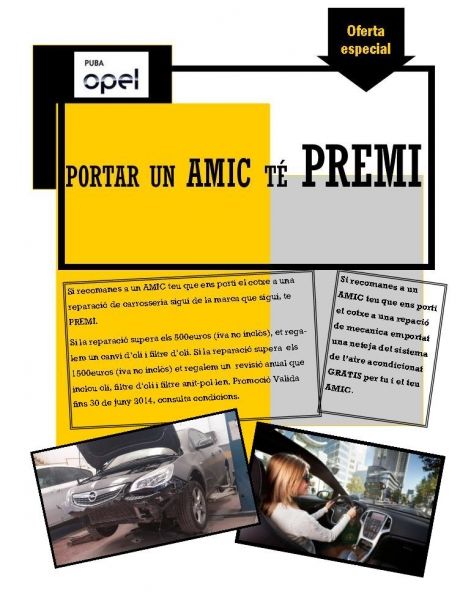PORTAR UN AMIC TÉ PREMI PORTAR UN AMIC TÉ PREMI