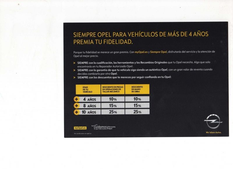 SIEMPRE CON TU OPEL SIEMPRE CON TU OPEL