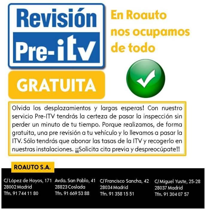 Revisión Pre - ITV Revisión Pre - ITV