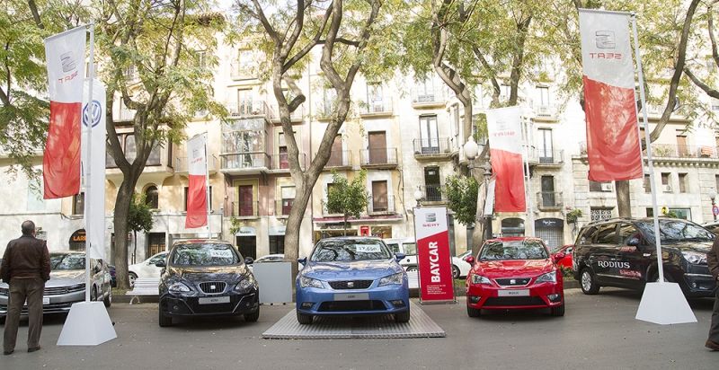 Fira Fora Stock, Baycar en el centro de la ciudad. Fira Fora Stock, Baycar en el centro de la ciudad.