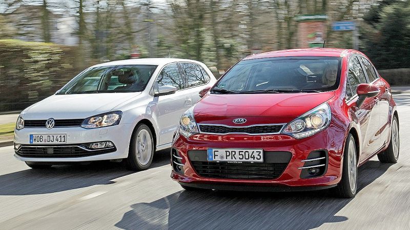 Volkswagen Polo ya tiene competencia: el Kia Rio Volkswagen Polo ya tiene competencia: el Kia Rio