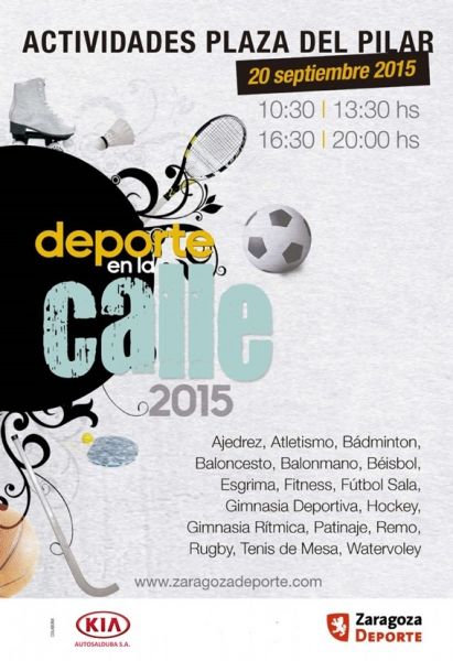 KIA Autosalduba participa en el Día del Deporte de Zaragoza KIA Autosalduba participa en el Día del Deporte de Zaragoza