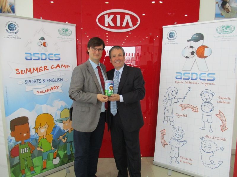 Kia AutoSaluba se convierte en socio de ASDES, la Asociación para el Deporte Solidario. Kia AutoSaluba se convierte en socio de ASDES, la Asociación para el Deporte Solidario.
