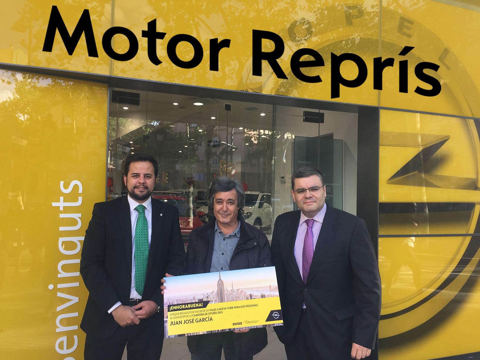 Motor Reprís entrega el Premio de la Campaña de Otoño 2015 Motor Reprís entrega el Premio de la Campaña de Otoño 2015