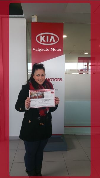 Ganadora Concurso de Facebook Ganadora Concurso de Facebook