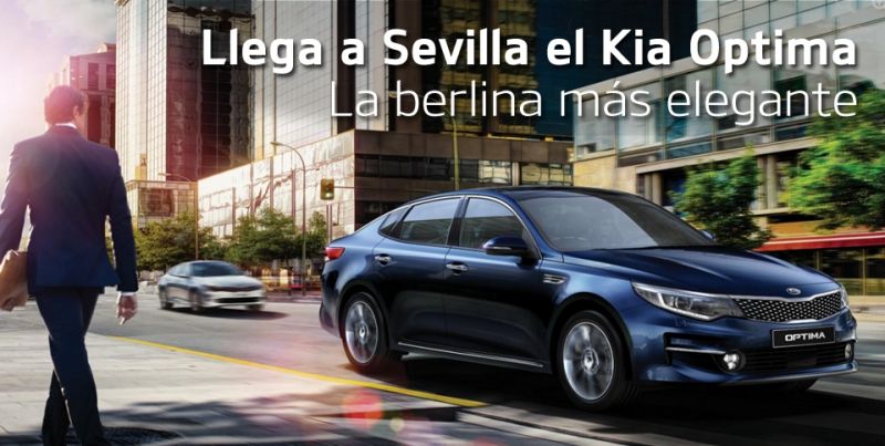 Llega el KIA Optima a Sevilla Llega el KIA Optima a Sevilla