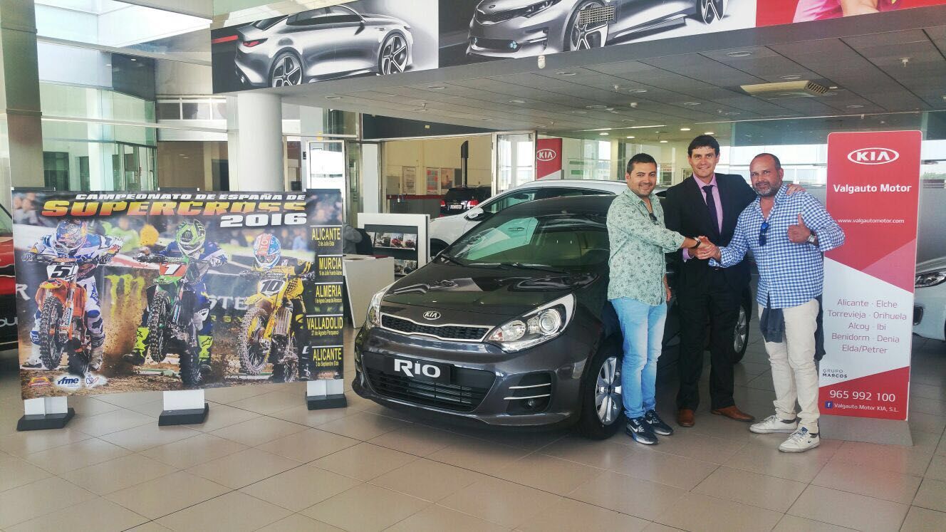 UN KIA RIO SERÁ EL PREMIO PARA EL GANADOR DEL CAMPEONATO SX 2016 UN KIA RIO SERÁ EL PREMIO PARA EL GANADOR DEL CAMPEONATO SX 2016