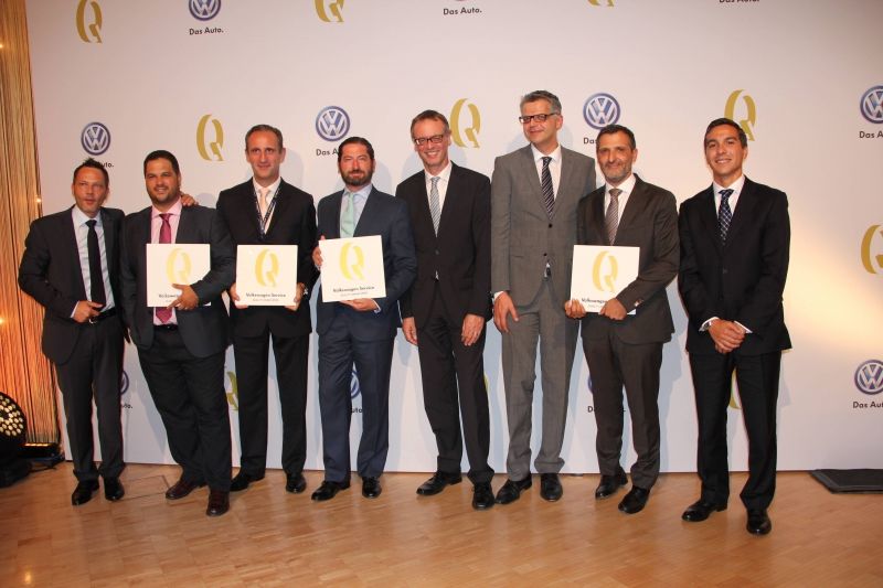 Volkswagen Service Quality Award 2014 Volkswagen Service Quality Award 2014