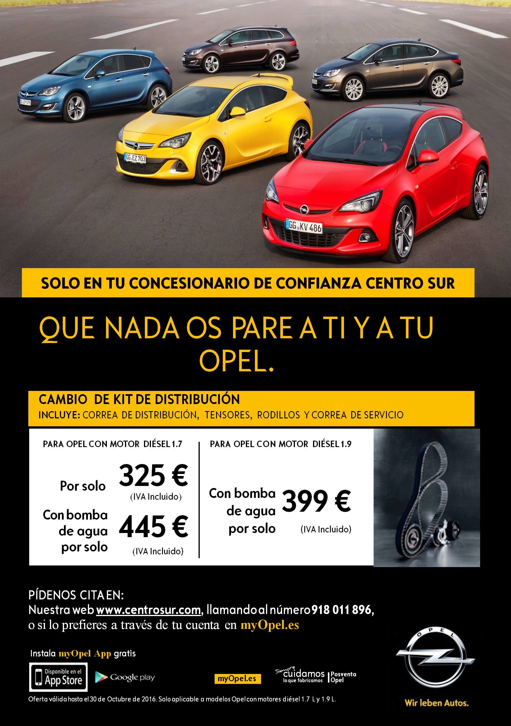 Oferta cambio de distribución motores 1.7 y 1.9 diesel Oferta cambio de distribución motores 1.7 y 1.9 diesel