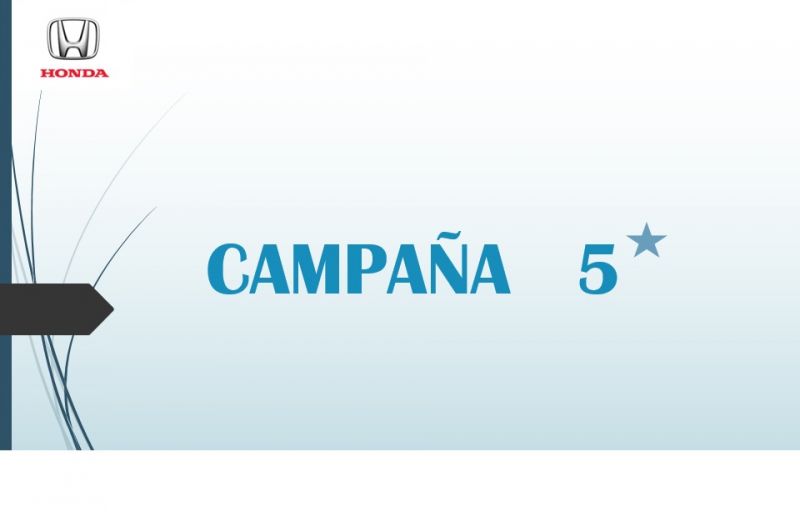 CAMPAÑA ESPECIAL 5 ESTRELLAS CAMPAÑA ESPECIAL 5 ESTRELLAS