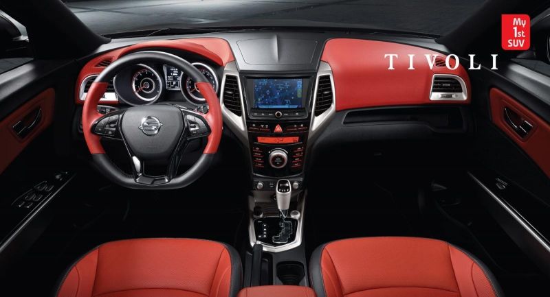 SsangYong Tivoli: interior SsangYong Tivoli: interior