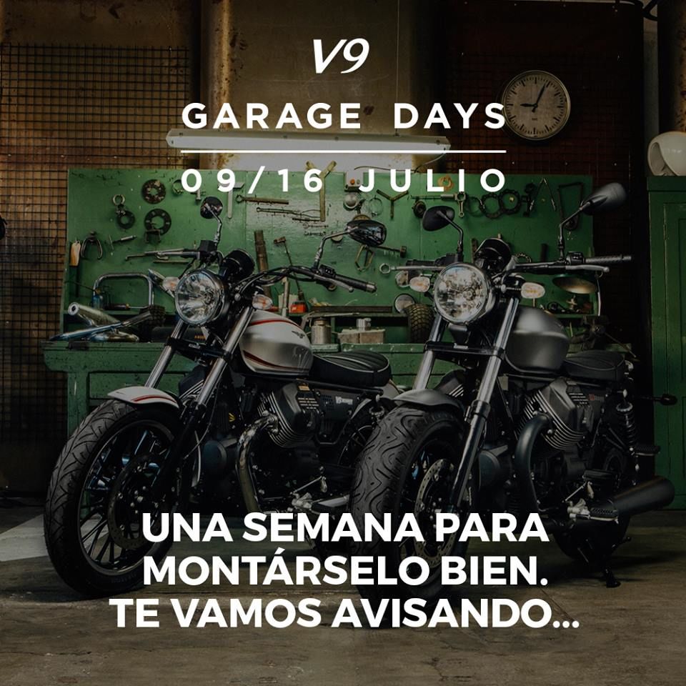 V9 GARAGE DAYS V9 GARAGE DAYS