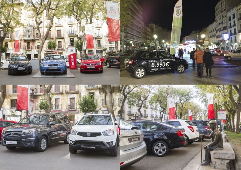 Fira Fora Stock, Jobacar en el centro de la ciudad. Fira Fora Stock, Jobacar en el centro de la ciudad.